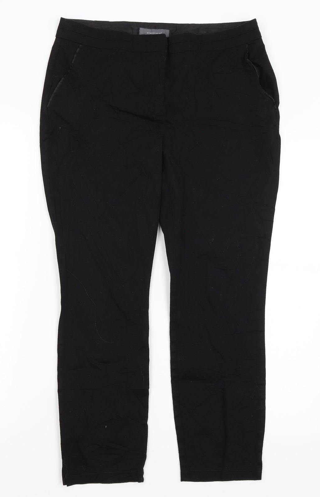 Atmosphere Womens Black   Trousers  Size 12 L25 in