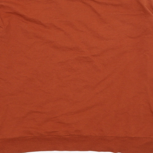 Divided Womens Brown   Pullover Jumper Size S  - Lucky Heart