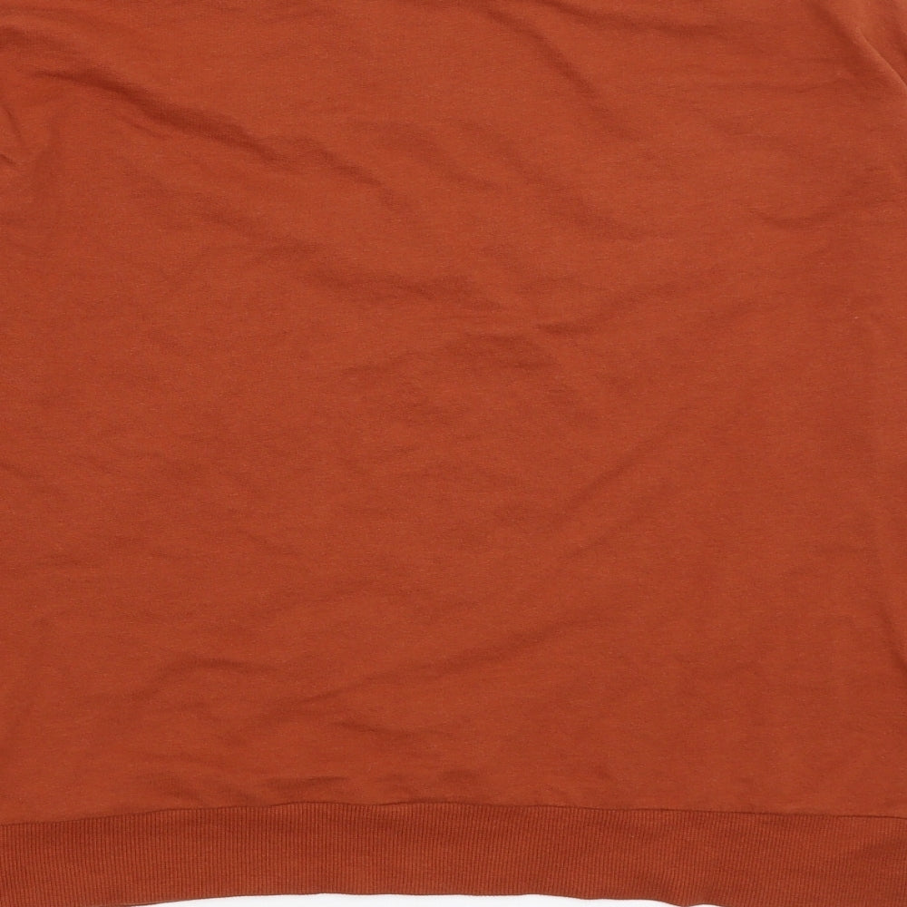 Divided Womens Brown   Pullover Jumper Size S  - Lucky Heart