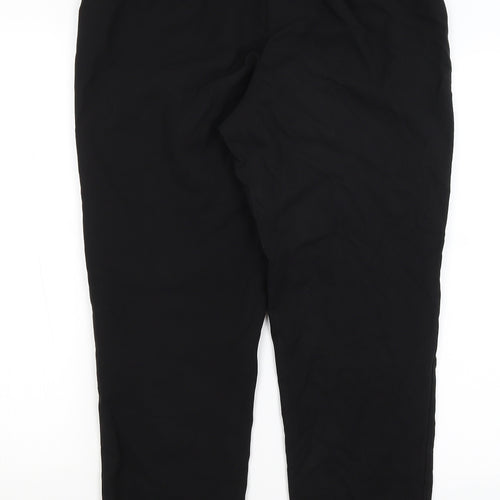 George Womens Black   Trousers  Size 14 L26.5 in