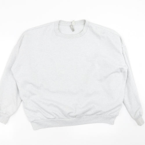 ASOS Womens Grey   Pullover Sweatshirt Size 10