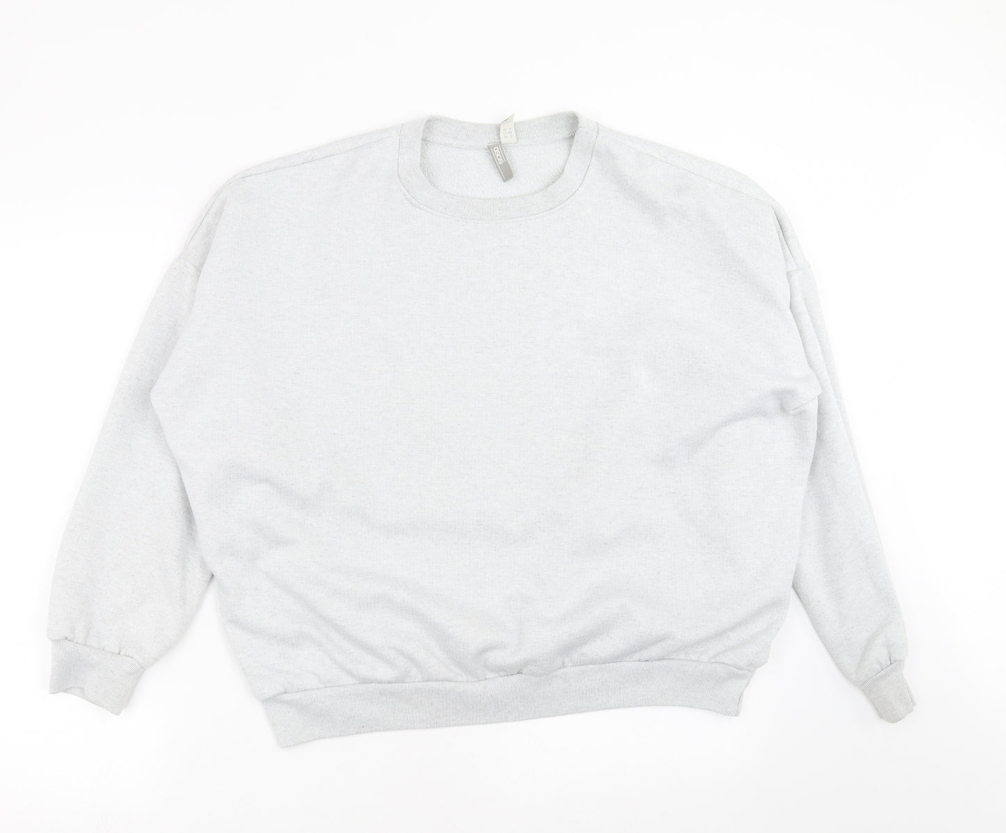 ASOS Womens Grey   Pullover Sweatshirt Size 10