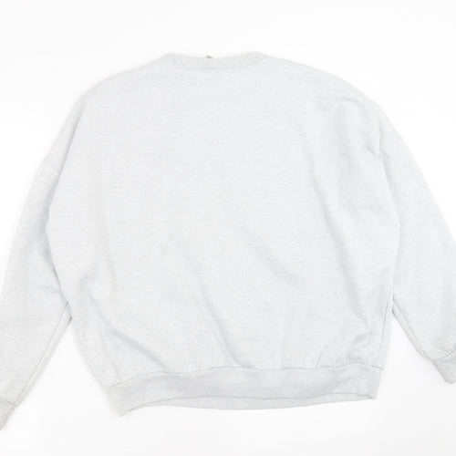 ASOS Womens Grey   Pullover Sweatshirt Size 10