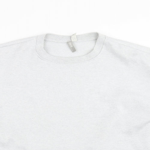 ASOS Womens Grey   Pullover Sweatshirt Size 10
