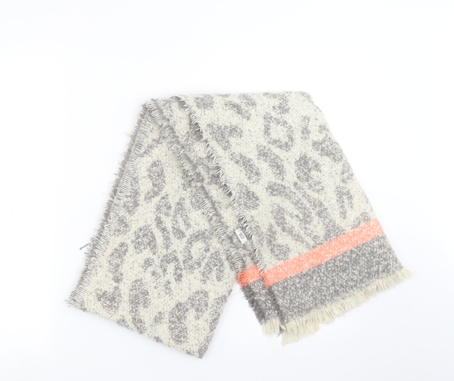 River Island Womens Grey Animal Print   Scarf