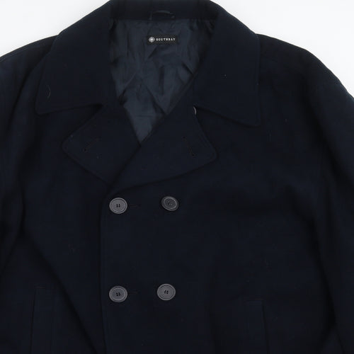 South Bay Mens Blue   Jacket Coat Size 4XL