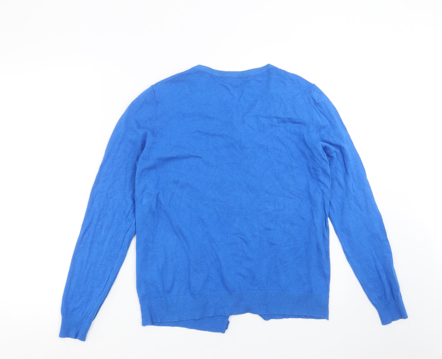 George Womens Blue  Knit Cardigan Jumper Size 14