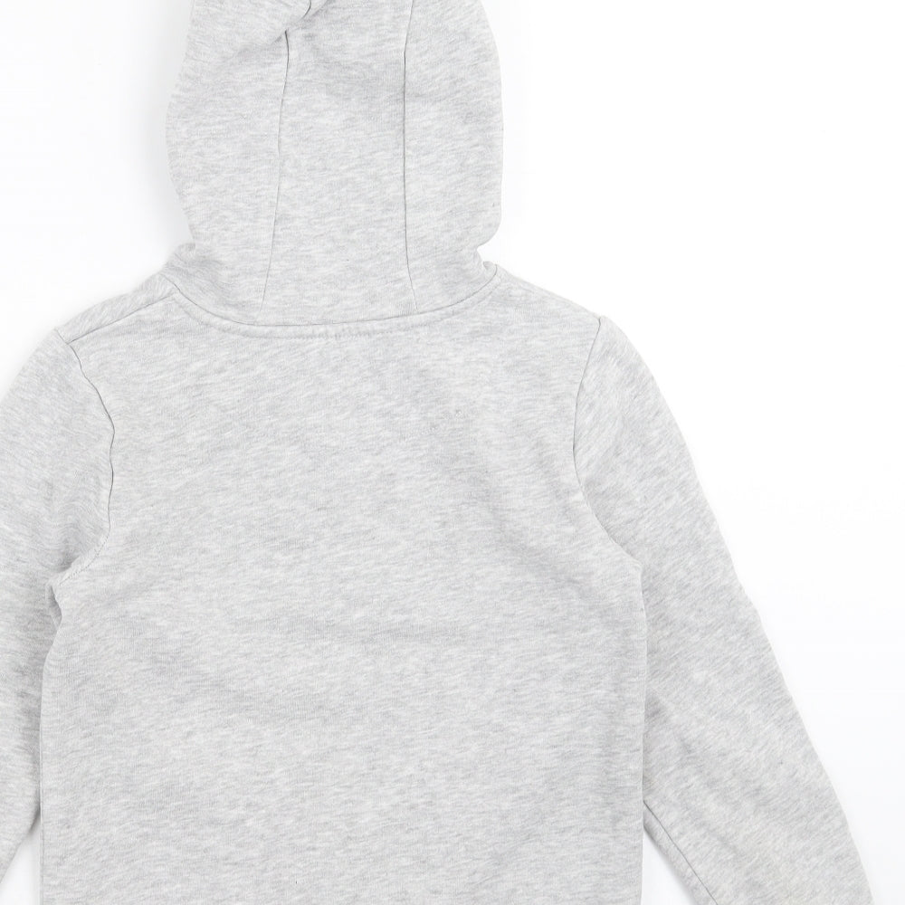 Nutmeg Girls Grey   Pullover Hoodie Size 7-8 Years  - dog