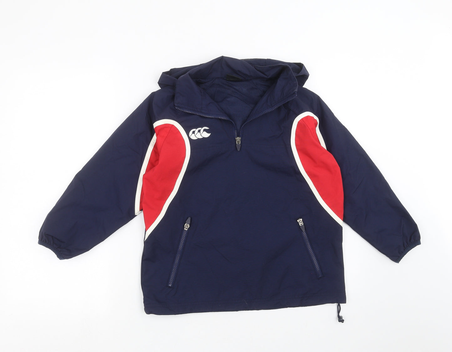 Canterbury Boys Blue   Jacket Coat Size 8 Years