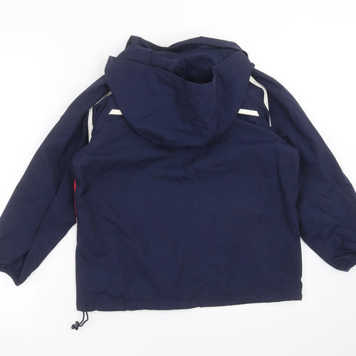 Canterbury Boys Blue   Jacket Coat Size 8 Years