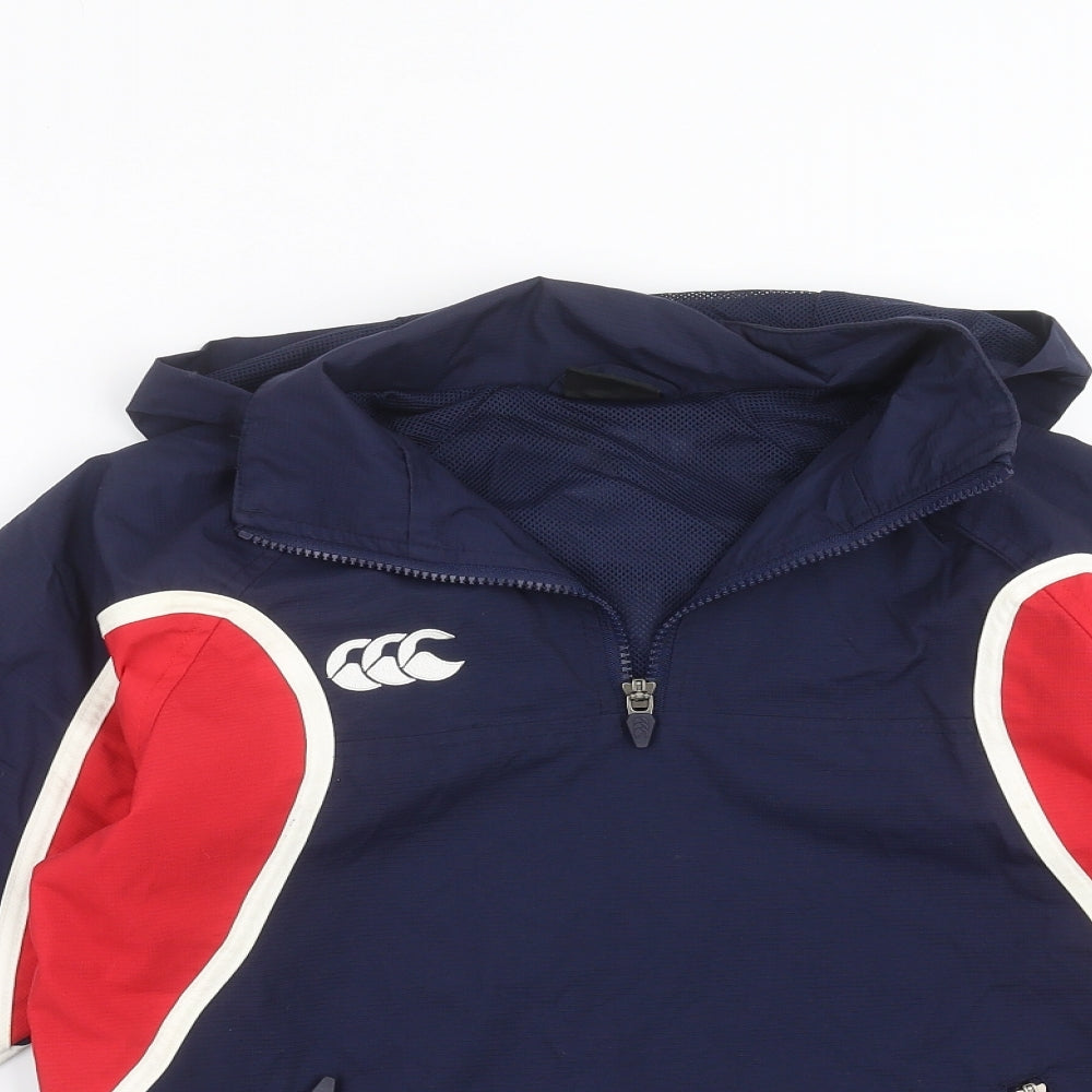 Canterbury Boys Blue   Jacket Coat Size 8 Years