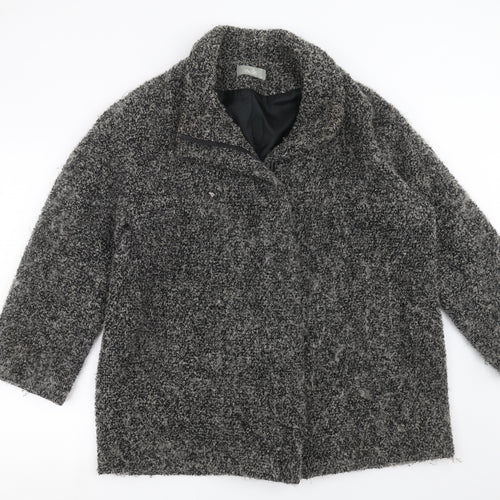 Wallis Womens Grey   Jacket Coat Size M