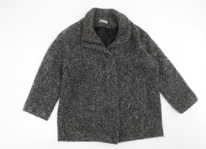 Wallis Womens Grey   Jacket Coat Size M