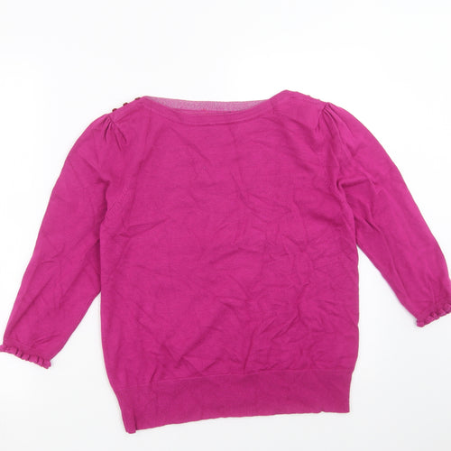 M&Co Womens Purple   Pullover Jumper Size 14