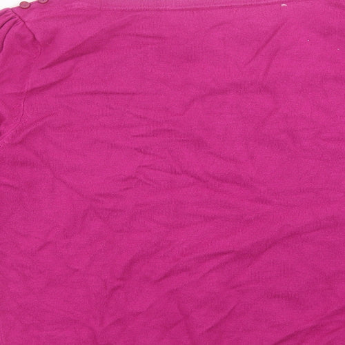 M&Co Womens Purple   Pullover Jumper Size 14