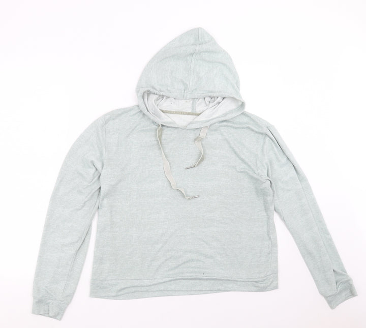 Nutmeg Womens Green Pullover Hoodie Size 12