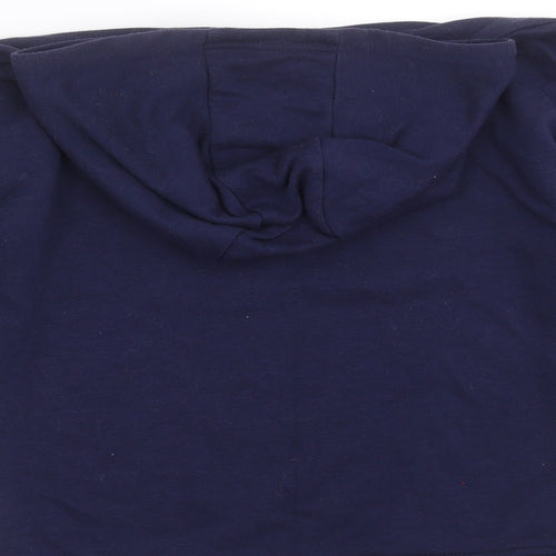 Primark Girls Blue   Pullover Hoodie Size 9-10 Years  - unicorn