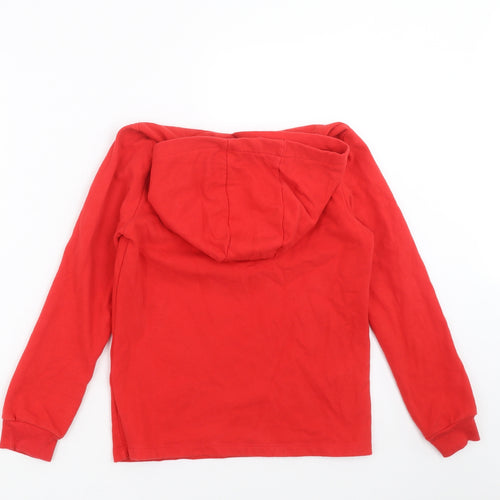 F&F Boys Red   Pullover Hoodie Size 9-10 Years  - christmas