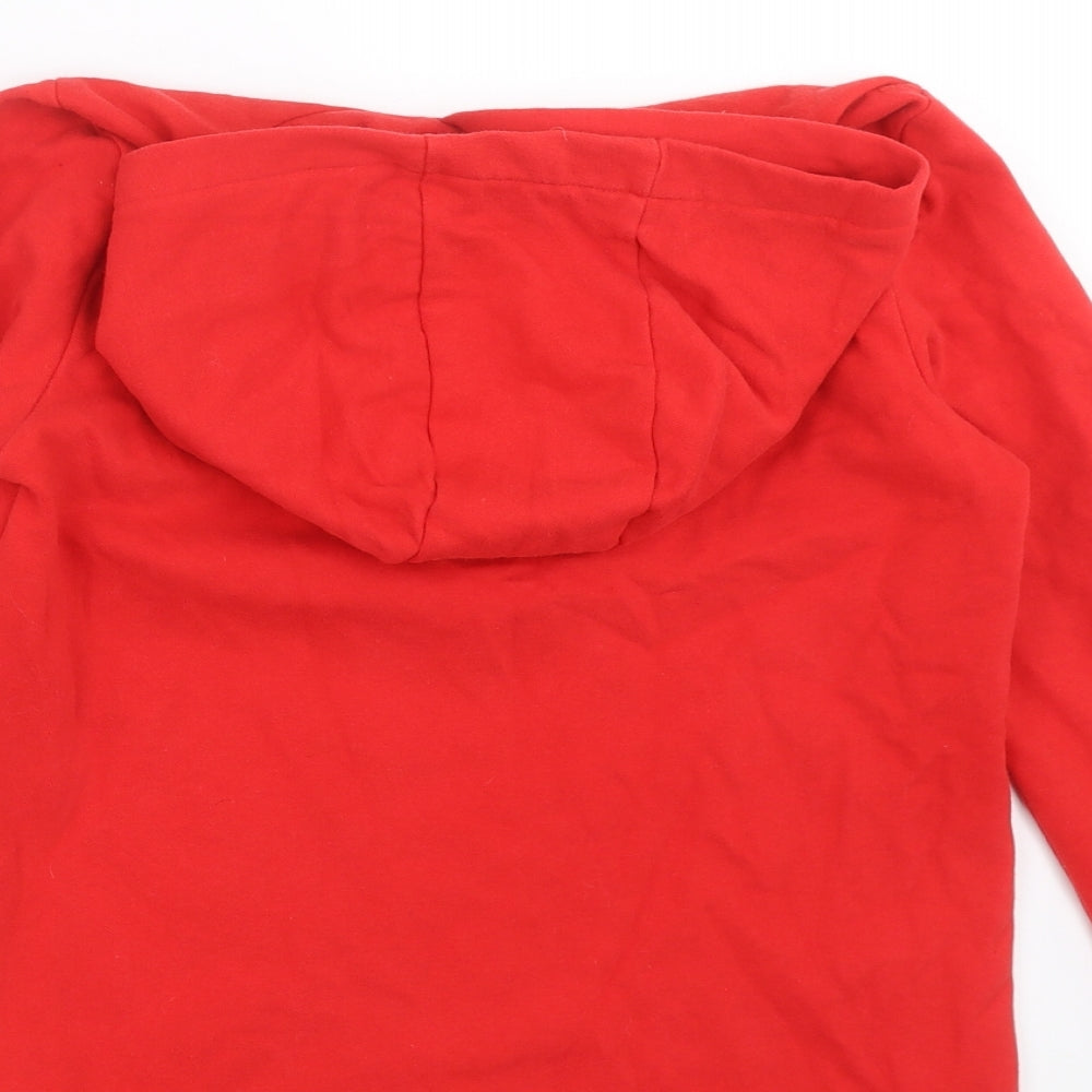 F&F Boys Red   Pullover Hoodie Size 9-10 Years  - christmas