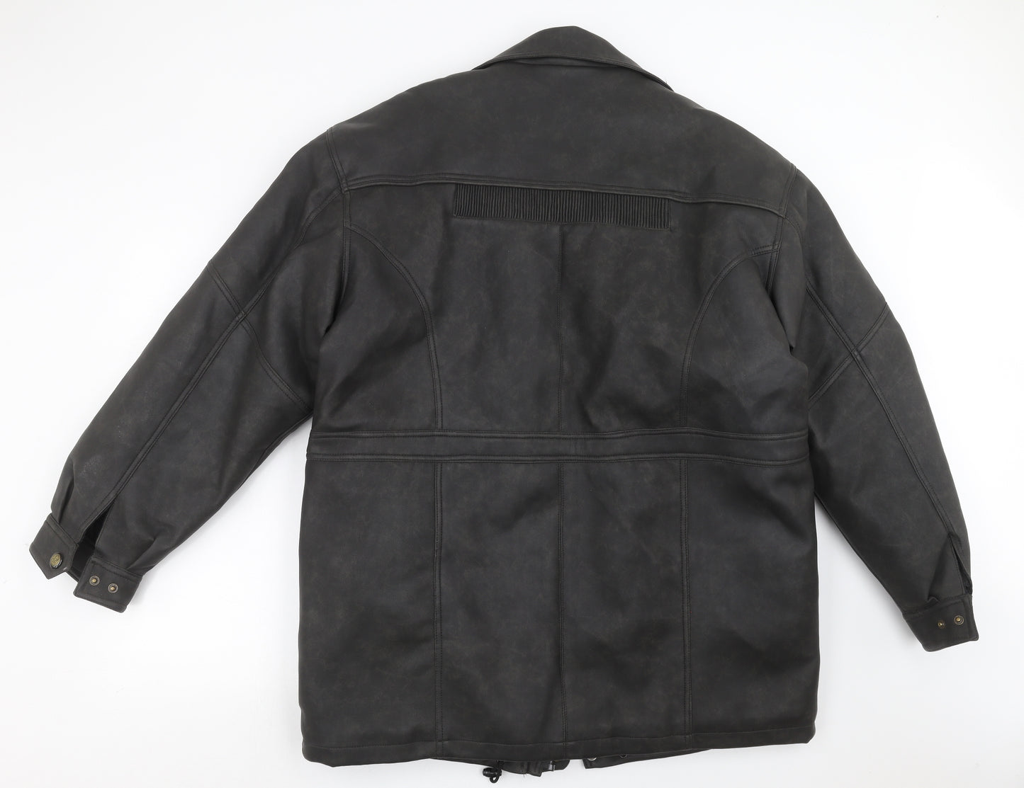 NUTSHELL Mens Black   Jacket Coat Size L