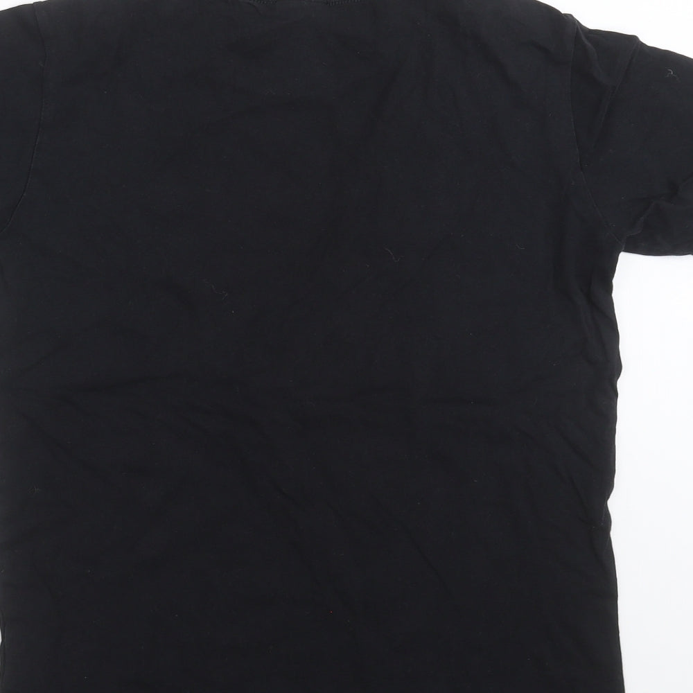 Champion Boys Black   Basic T-Shirt Size 13-14 Years