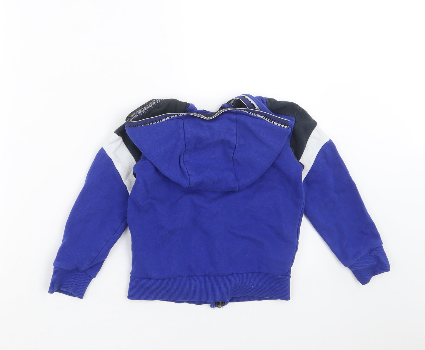 NEXT Boys Blue   Full Zip Hoodie Size 5 Years
