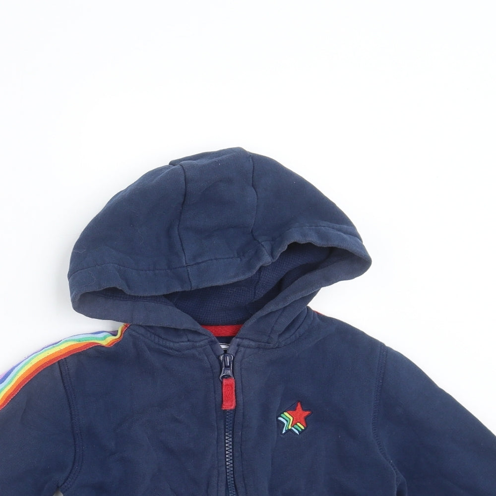 NEXT Boys Blue   Full Zip Hoodie Size 2-3 Years