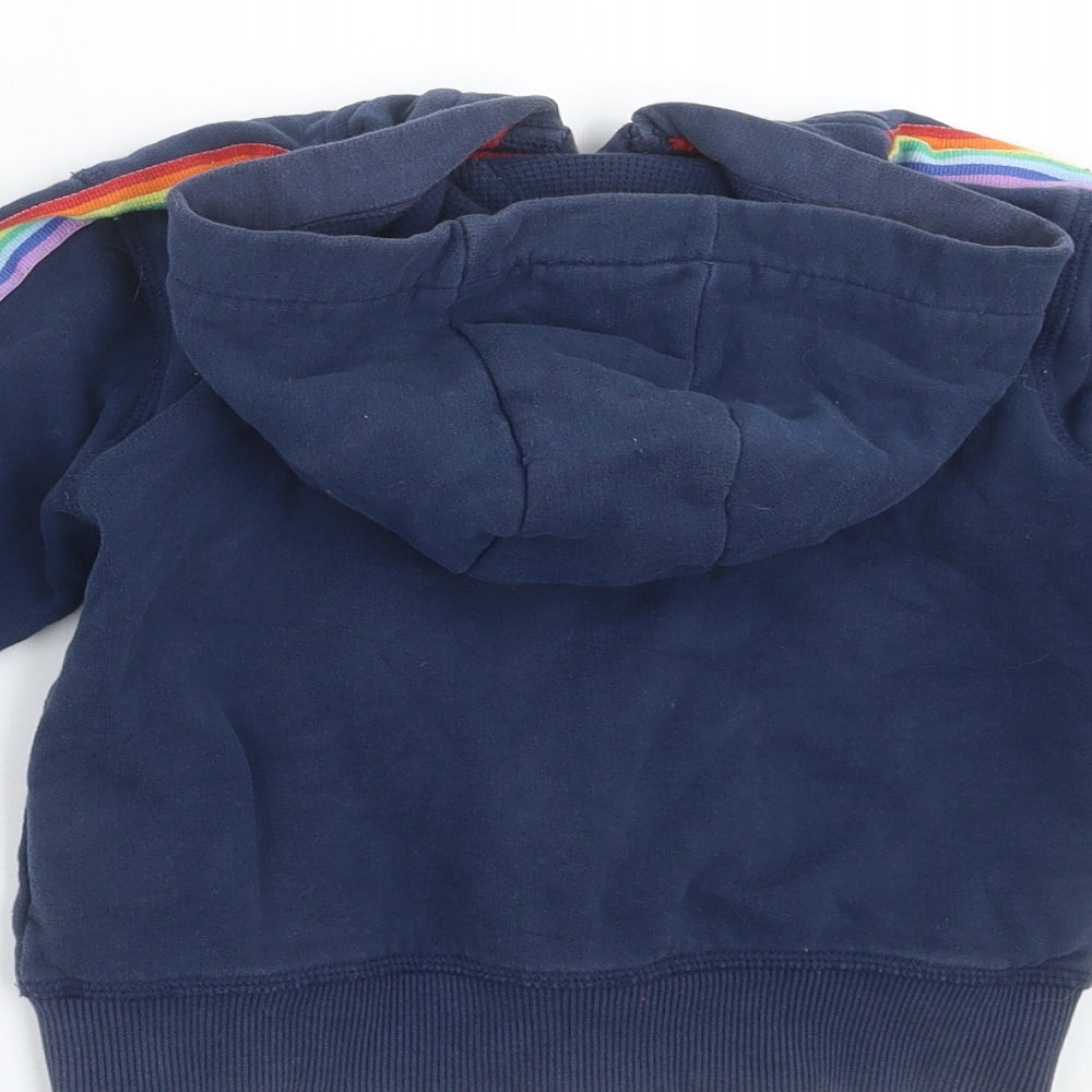 NEXT Boys Blue   Full Zip Hoodie Size 2-3 Years