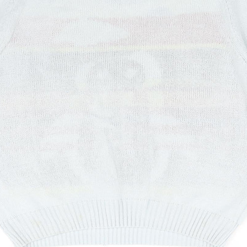 Avenue Womens Blue  Knit Pullover Jumper Size S  - Christmas Penguin