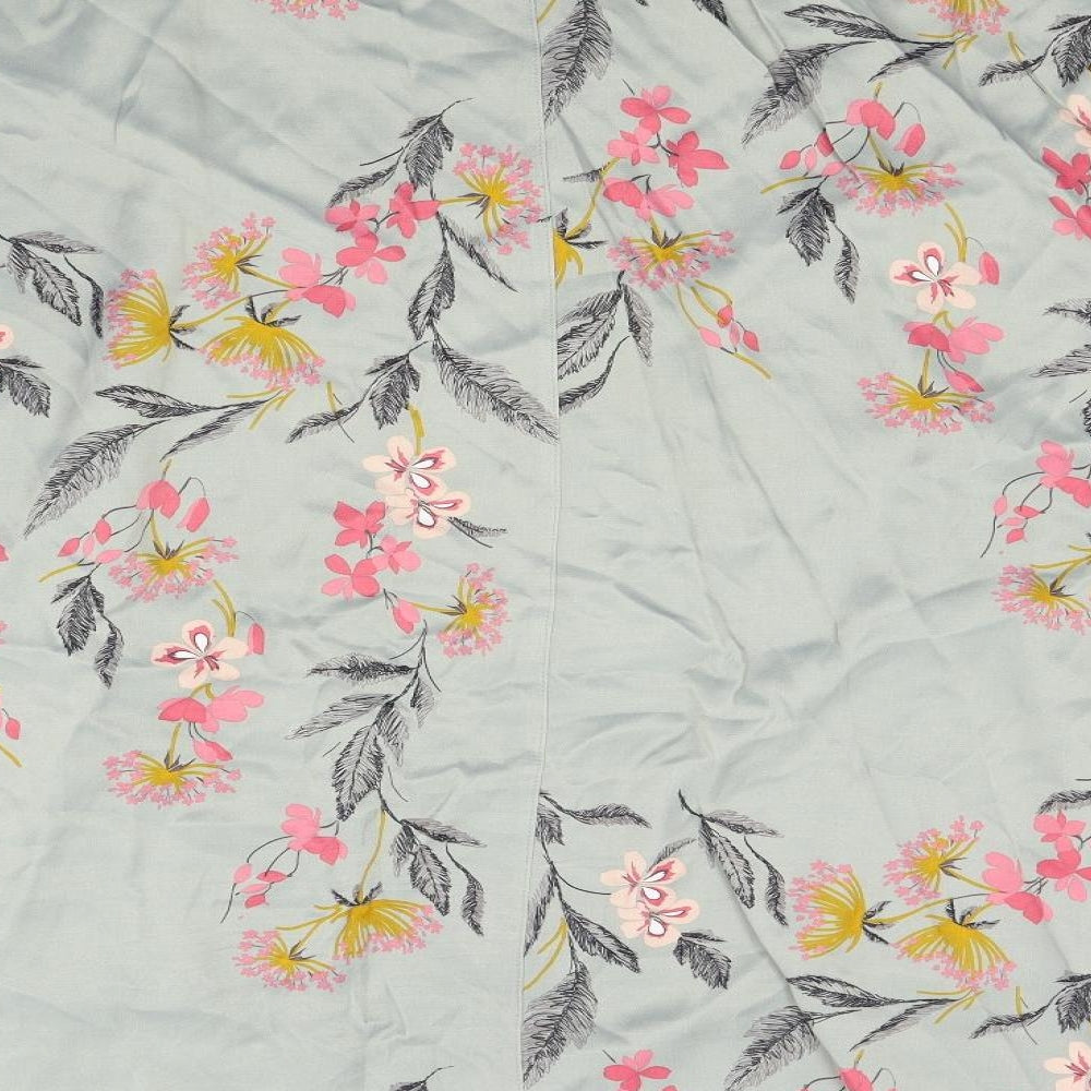 NEXT Womens Green Floral  Kimono Jacket Size XL