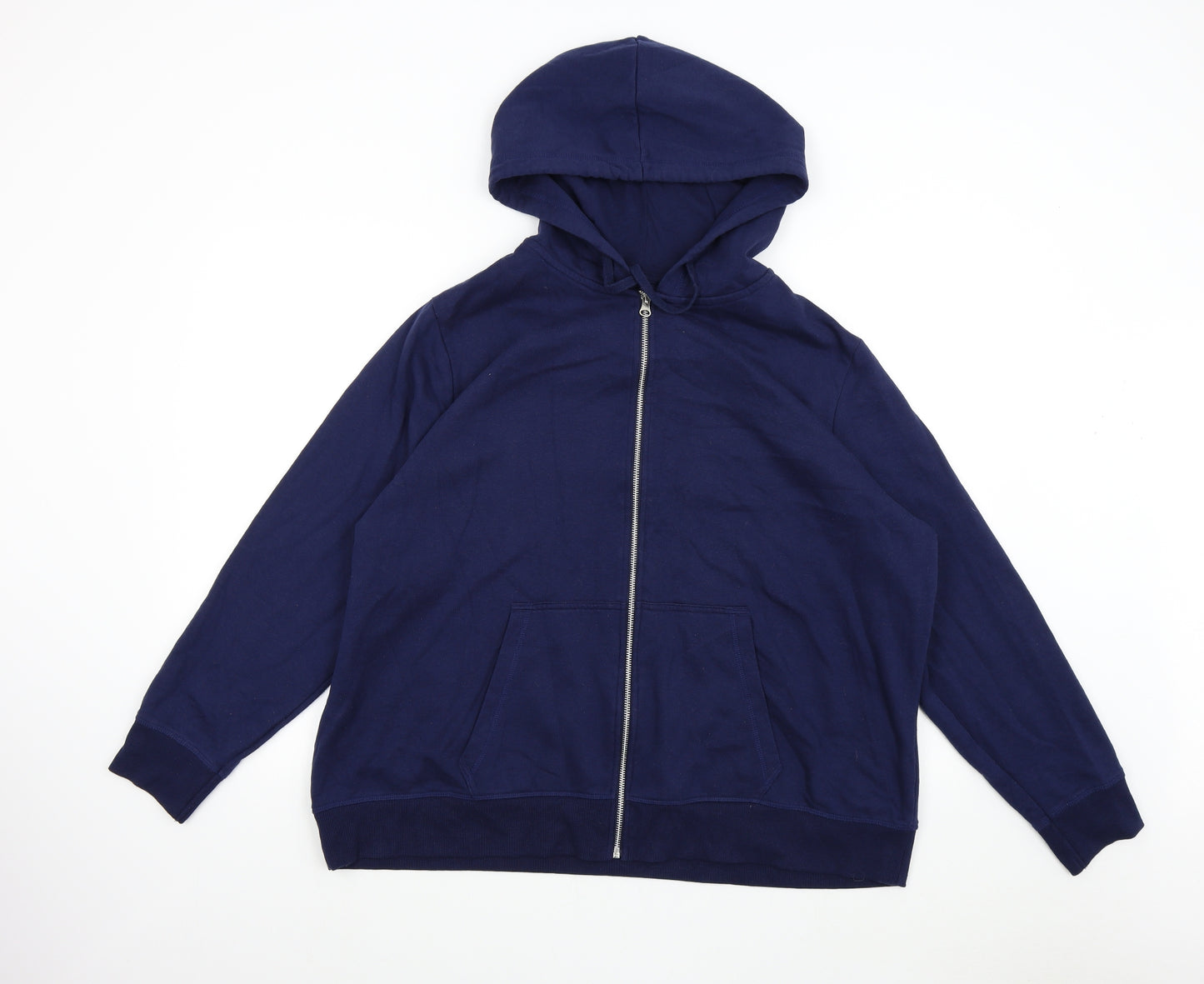 TU Womens Blue   Full Zip Hoodie Size 26