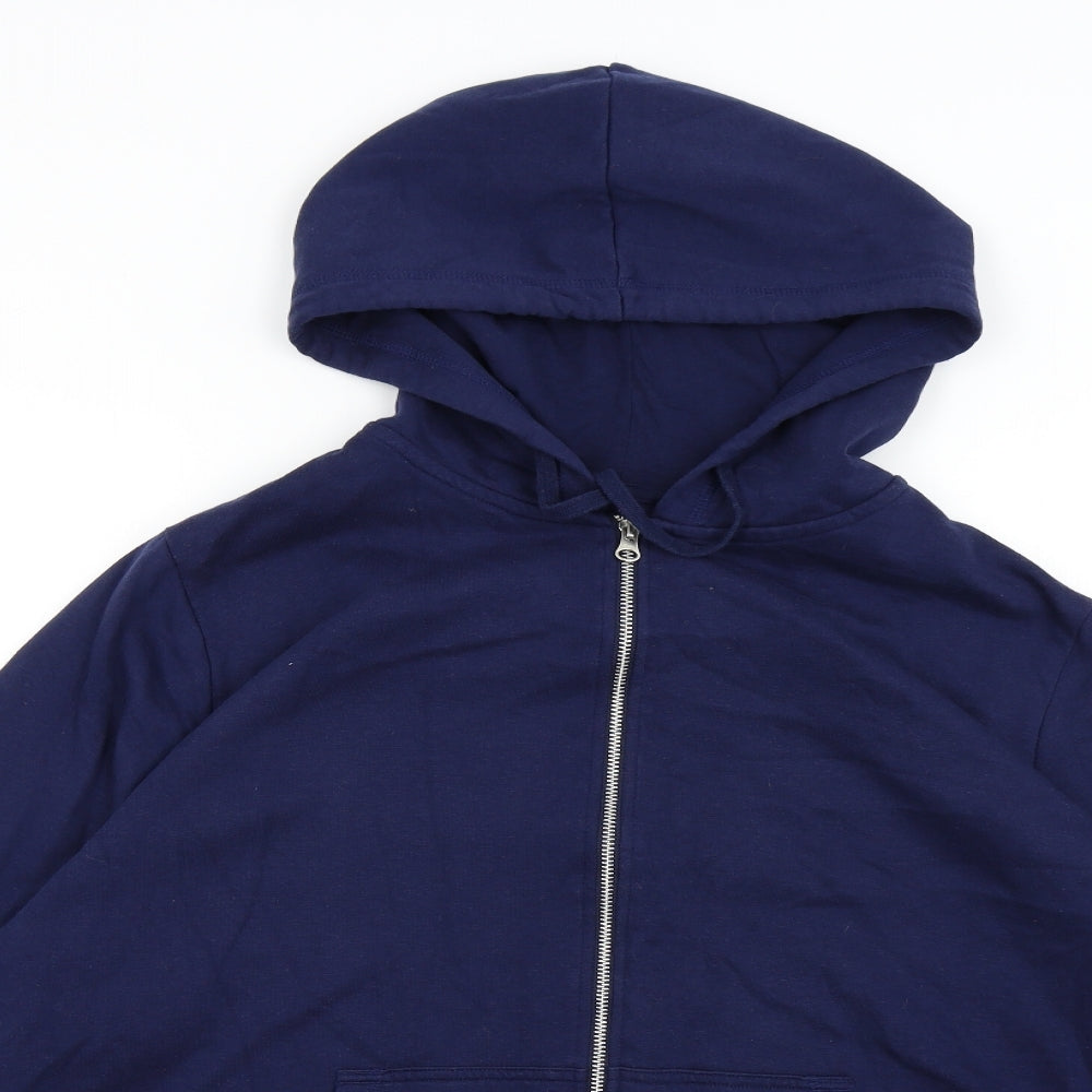 TU Womens Blue   Full Zip Hoodie Size 26