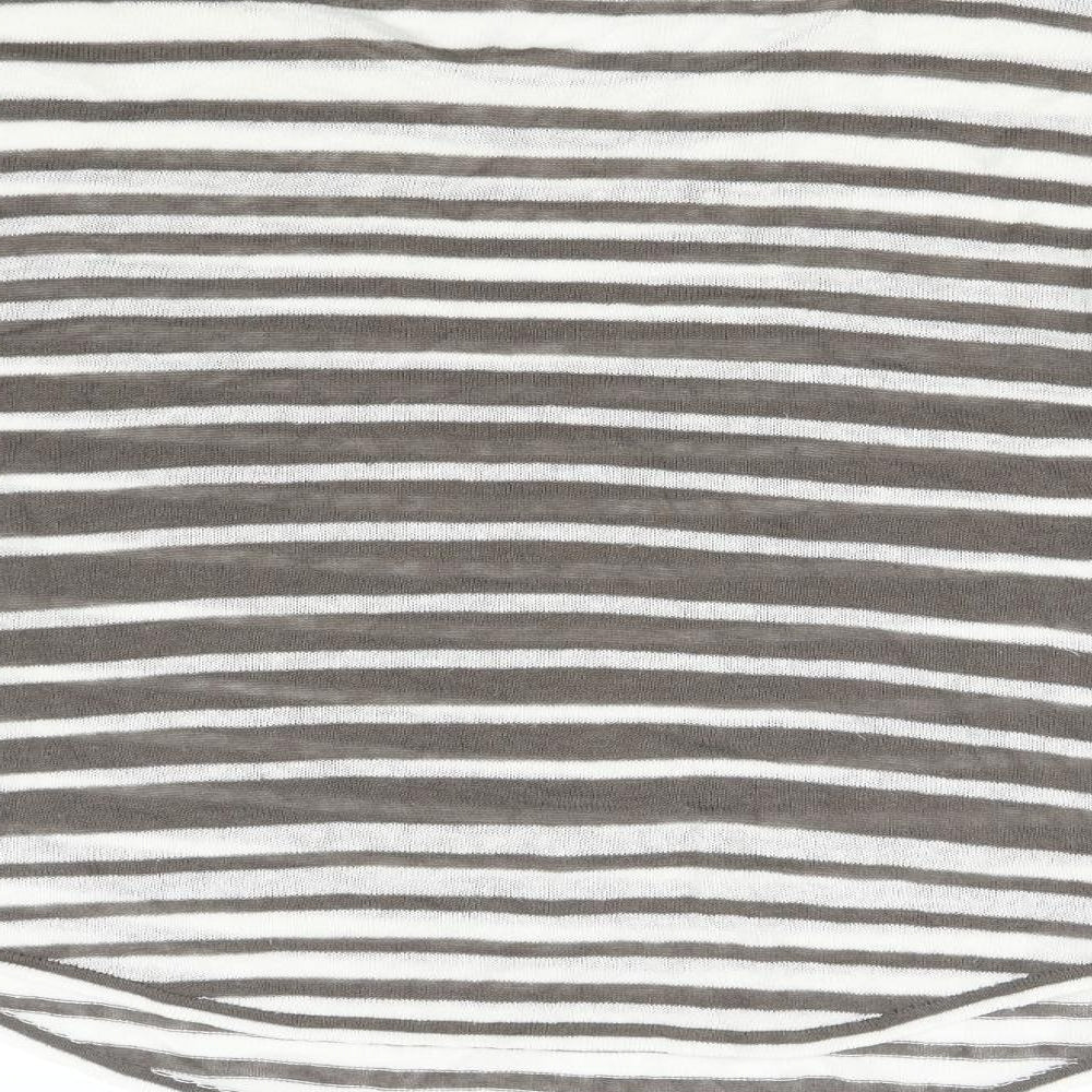 Preworn Womens Multicoloured Striped  Pullover Jumper Size L