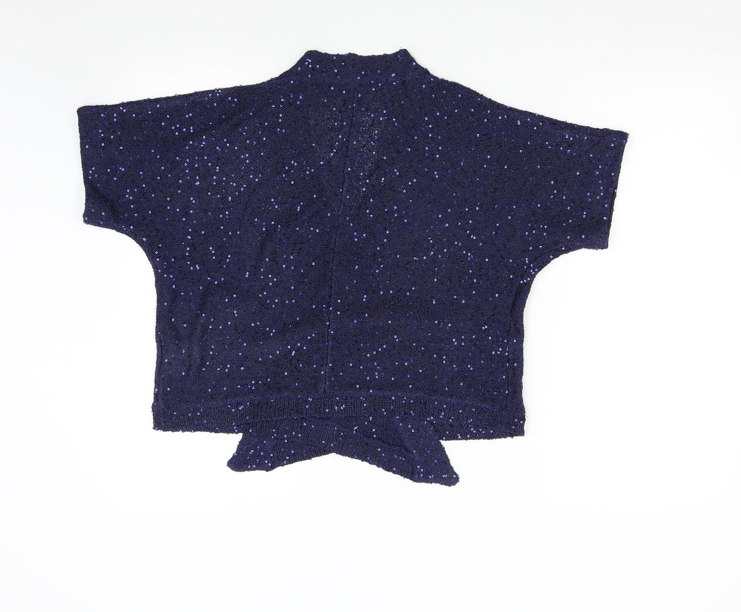 Roman Womens Blue  Knit Cardigan Jumper Size 14