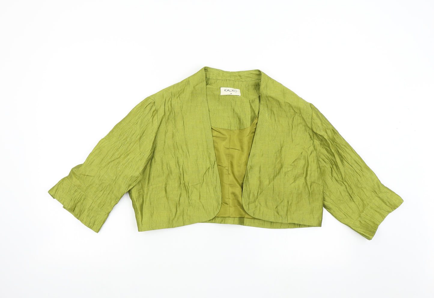 Kaliko Womens Green   Jacket  Size 18