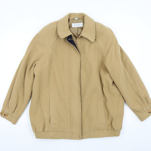 Compliments Womens Beige   Jacket  Size 16