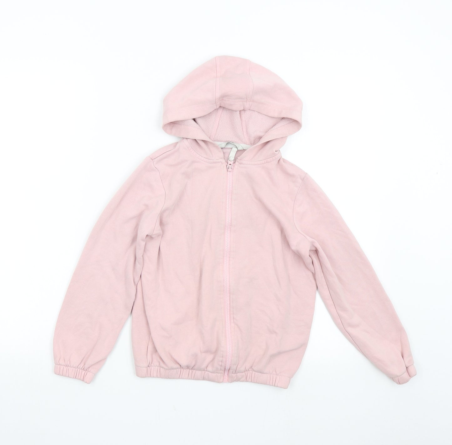 George Girls Pink   Full Zip Hoodie Size 9-10 Years