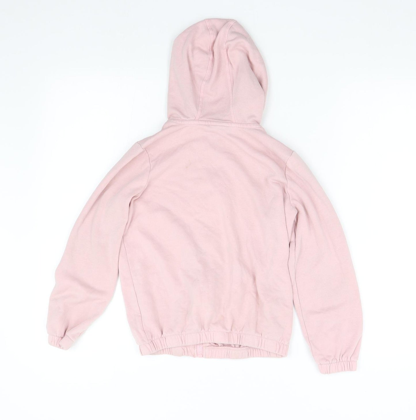 George Girls Pink   Full Zip Hoodie Size 9-10 Years