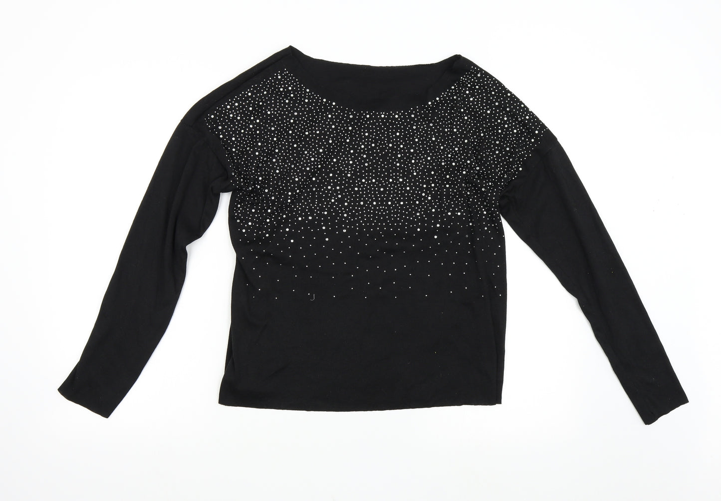 Preworn Womens Black   Pullover Jumper Size XL