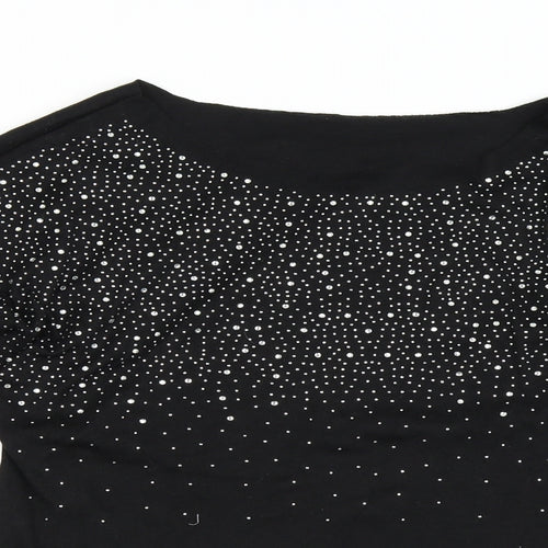 Preworn Womens Black   Pullover Jumper Size XL