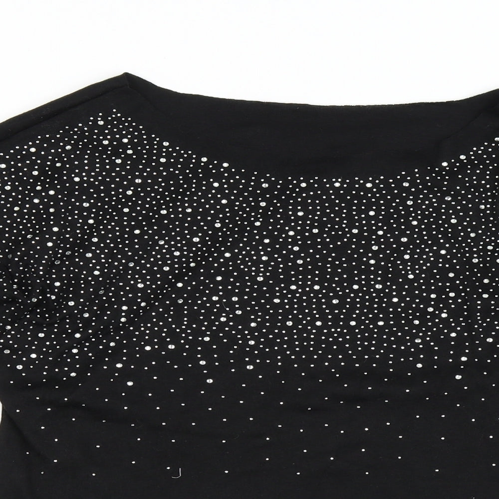 Preworn Womens Black   Pullover Jumper Size XL