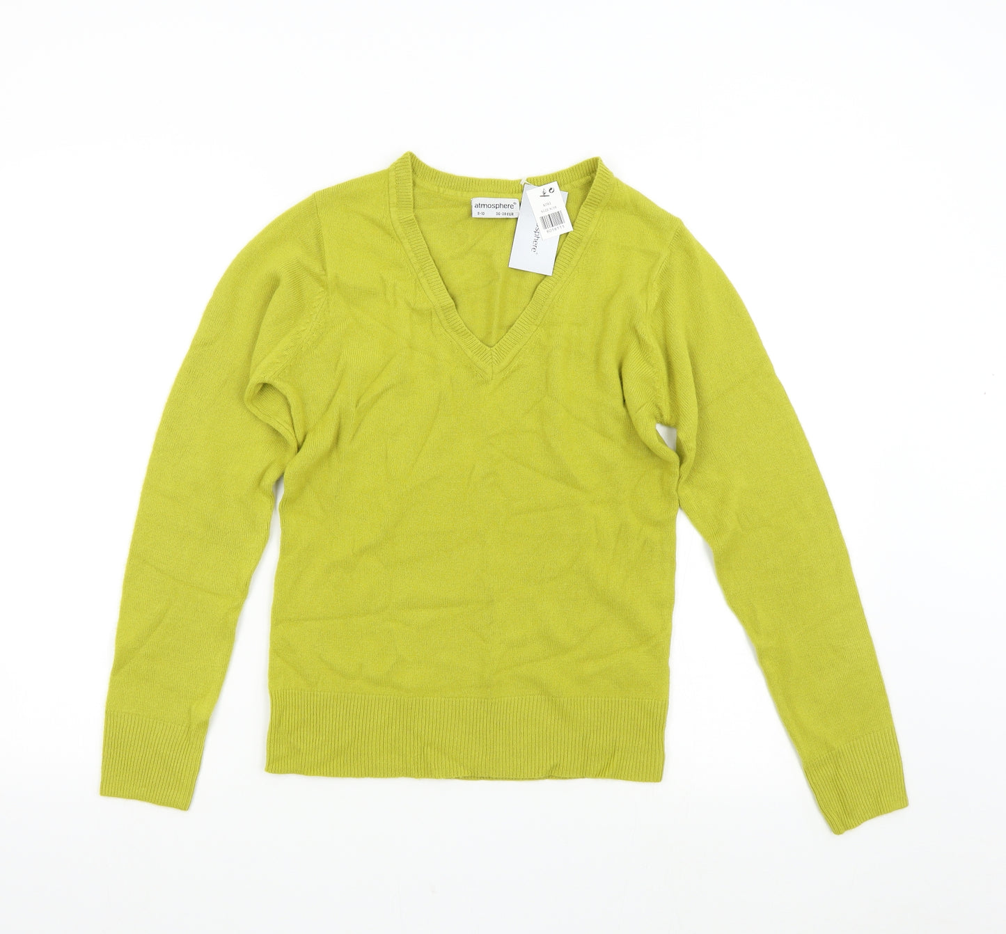 Primark Womens Green  Knit Pullover Jumper Size 8