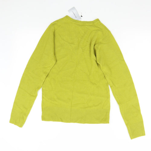 Primark Womens Green  Knit Pullover Jumper Size 8