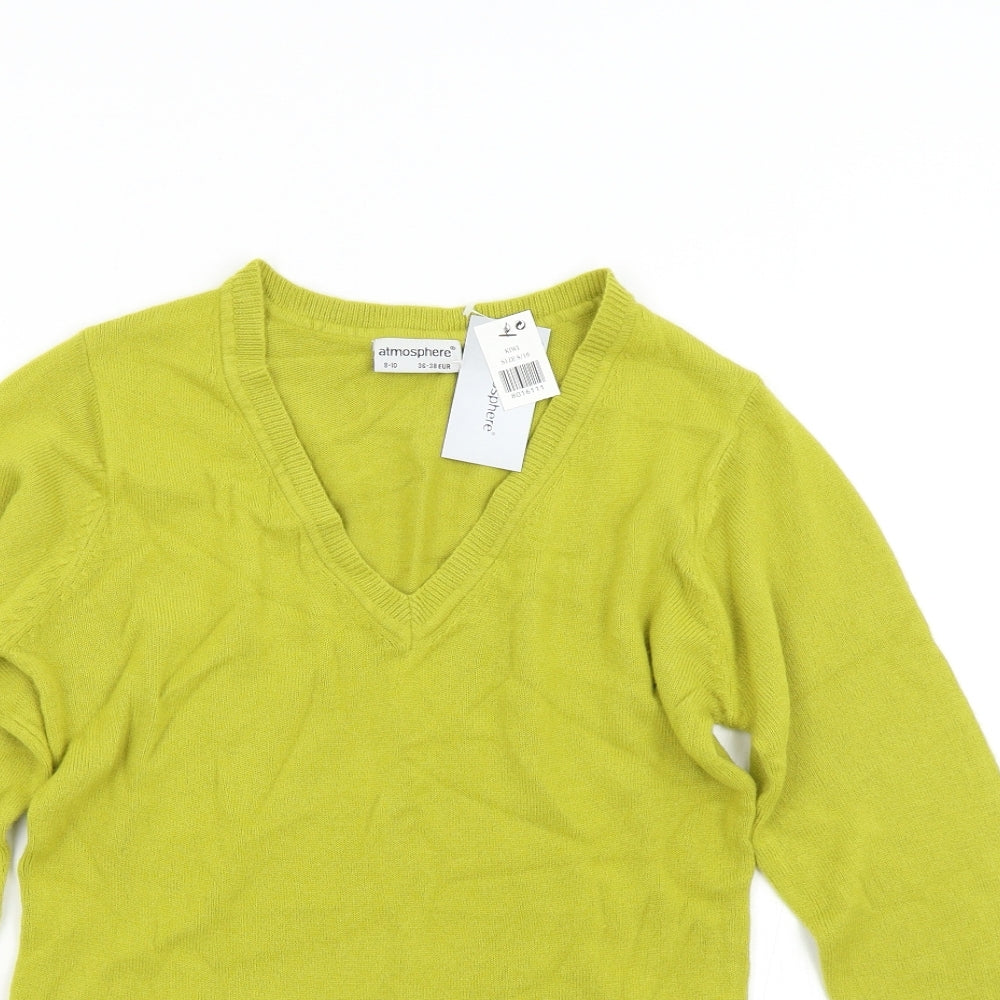 Primark Womens Green  Knit Pullover Jumper Size 8