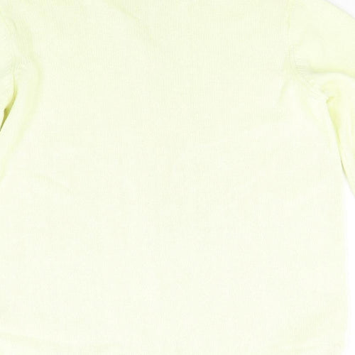 Bonmarché Womens Yellow  Knit Pullover Jumper Size S