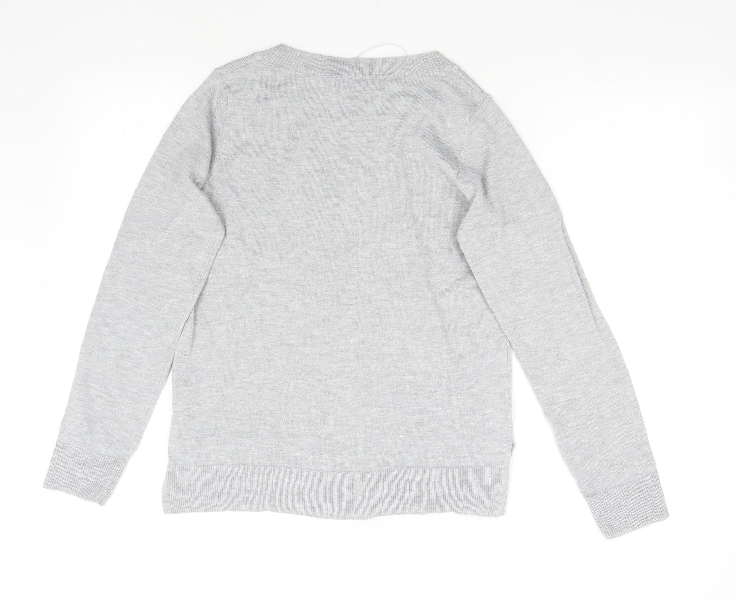 NEXT Womens Grey  Knit Pullover Jumper Size 10