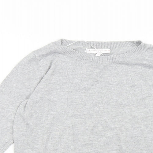 NEXT Womens Grey  Knit Pullover Jumper Size 10