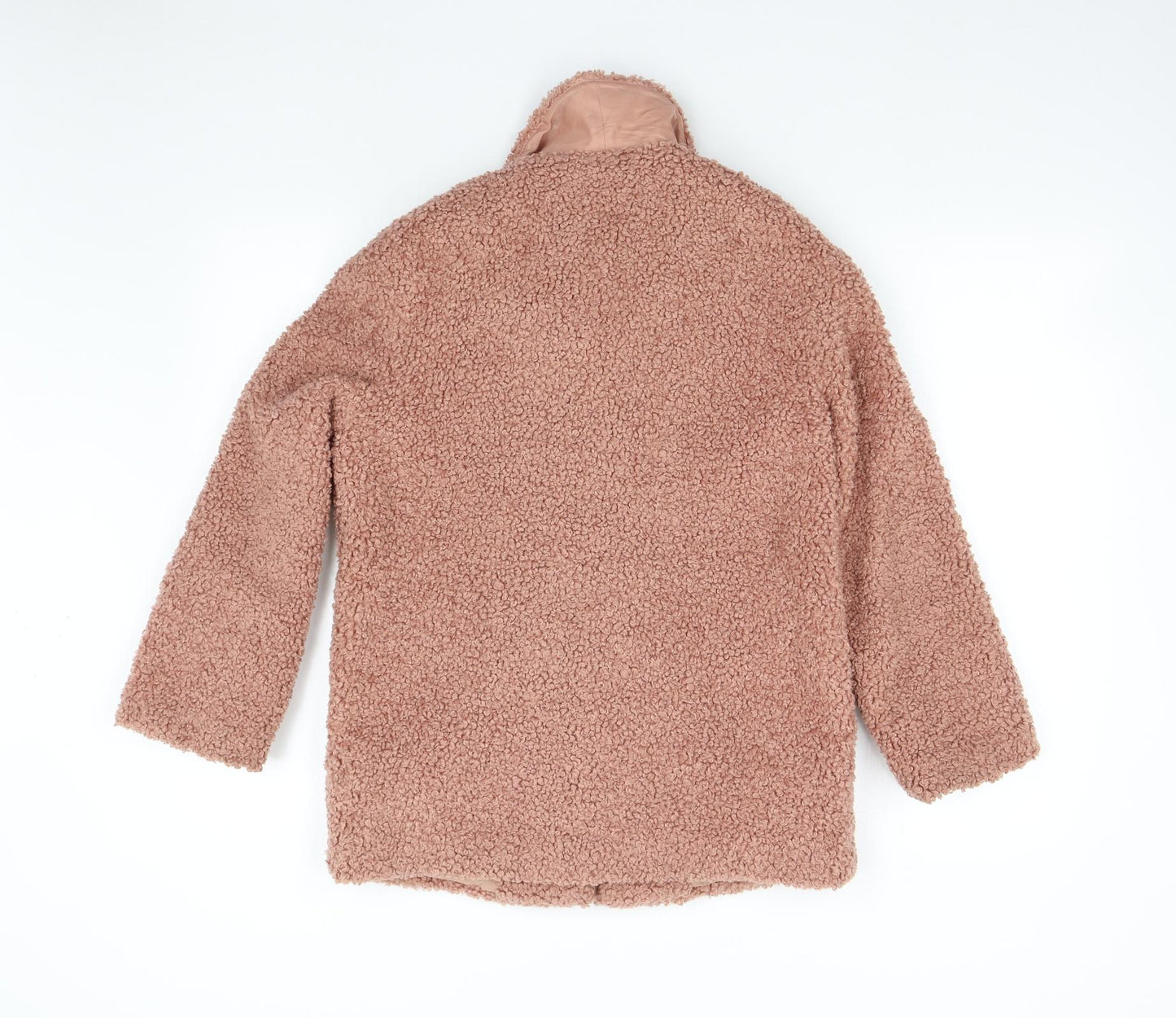 F&F Girls Pink   Overcoat Coat Size 11-12 Years