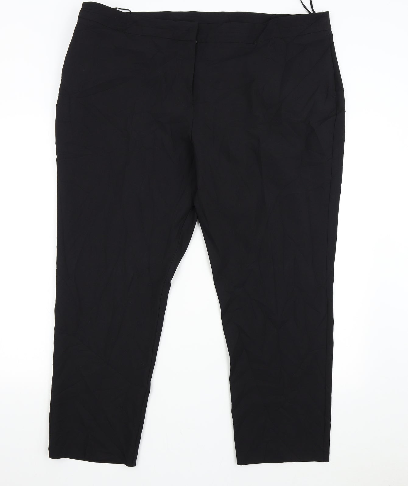 Bonmarché Womens Black   Trousers  Size 22 L27 in