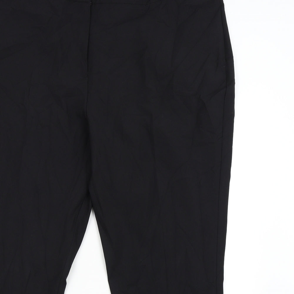 Bonmarché Womens Black   Trousers  Size 22 L27 in